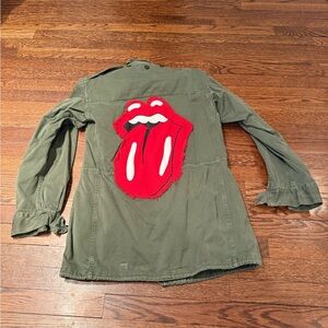 Romi Basha Olive Green Utility Jacket